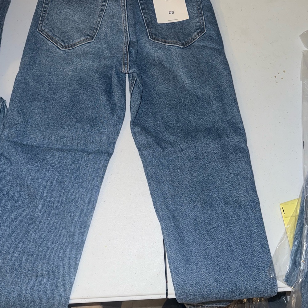 Cello Women's Blue Straight Leg Jeans